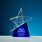 View larger image of Glistening Praise Crystal Award - Star